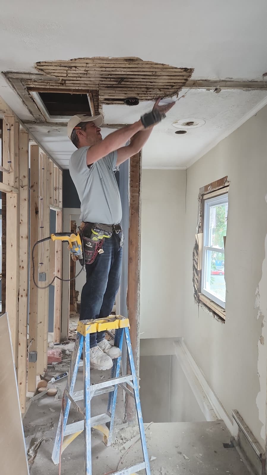 Ceiling Repair — North Reading, MA